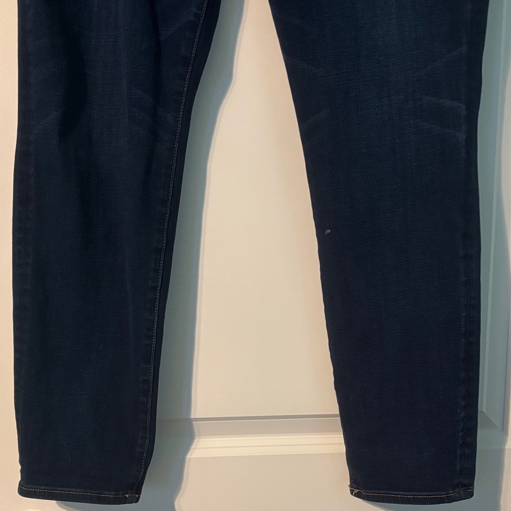 American Eagle Outfitters Dark Blue Ankle Jeans - Picture 6 of 11
